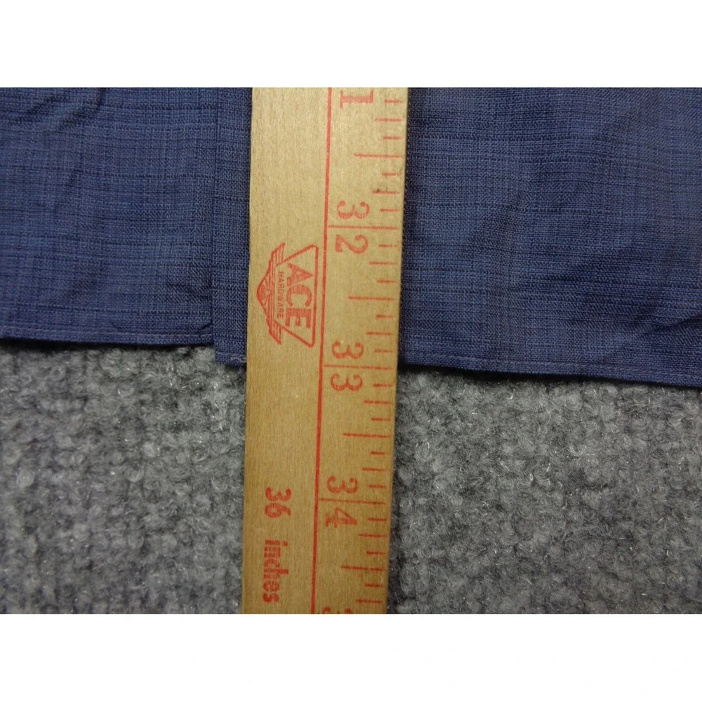 Brioni Ventiquattro Shirt Mens 17 1/2" 44 Neck Blue Long Sleeve Made in Italy - Picture 12 of 13